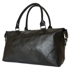 Кожаная женская сумка Fravitta black 