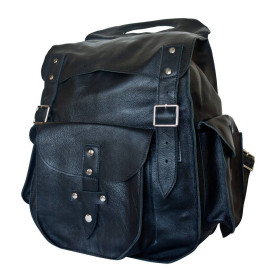 Кожаный рюкзак Farneto black 